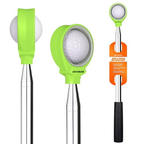 Telescopic golf ball retriever - golf,