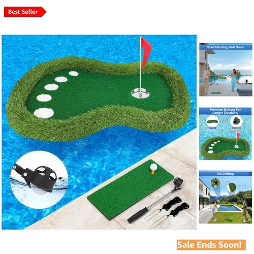 Floating golf green for pool - floating,
