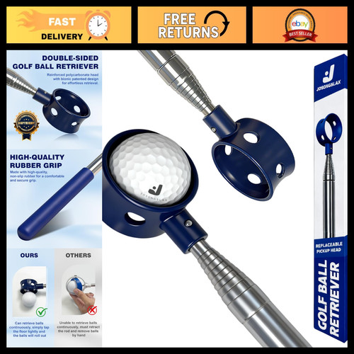Telescopic golf ball retriever - telescopic,