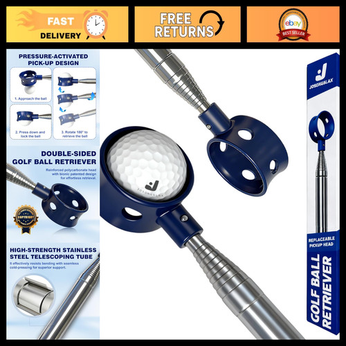 Telescopic golf ball retriever - golf,